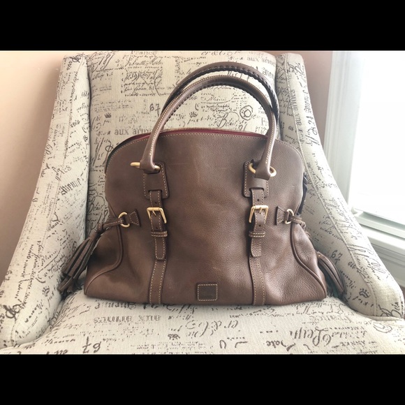 Dooney & Bourke Handbags - Dooney & Bourke Florentine Leather Satchel